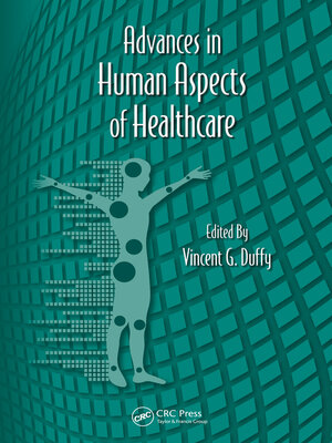 cover image of Advances in Human Aspects of Healthcare